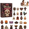 Day of the Dead Skull Advent Calendar 24 Days Ornament