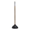 Dual Purpose Plunger - 5-1/2" Cup x 21" Handle