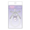 Tees Factory Sanrio Ribbon Pearl Keychain Ballet Core/Kuromi