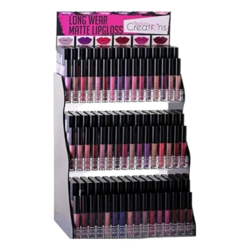 Lip Gloss Long Wear Matte Beauty Creations Larga Duracion