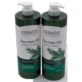 KERASYS HAIR CLINIC TEA TREE OIL  2X CONDITIONER FOR  DAMAGED AND DRY HAIR