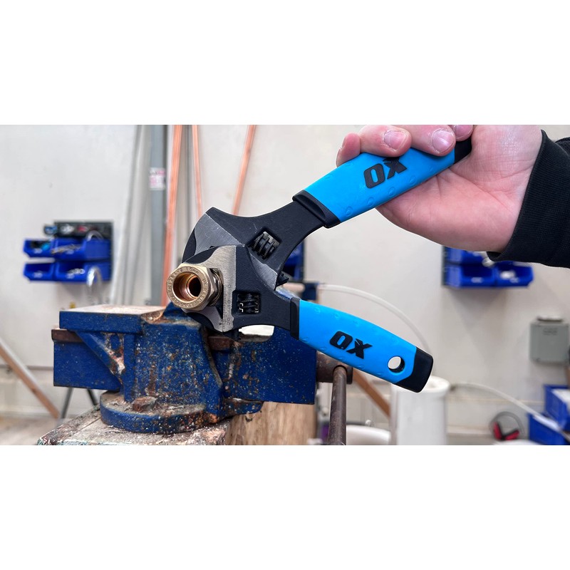 OX Pro 8" Adjustable Wrench