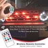 KVAEY 2PCS Wireless LED Strobe Lights with Remote Control, 8