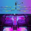 Nilight 72 LED USB Interior Strip Lights Dream Color RGB-IC