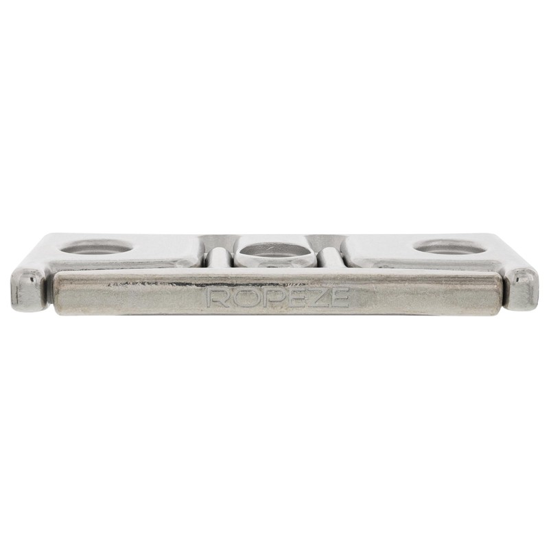 Ropeze Stainless Steel 6-Inch Folding Cleat, Marine Grade, Corrosion Resistant,