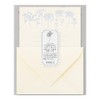 Midori 86928006 Letter Set, Flower Washi, Paper Case, White