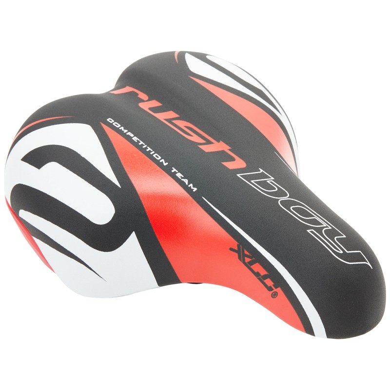 XLC 2502032600 Kids Saddle – Black, 18 x 14 x
