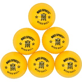 MARIB Wind Cricket Balls - Indoor & Outdoor Soft Training Cricket Ball for Coaching Practice (Yellow)