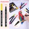 Siumir 12 Textile Pens Machine Washable Textile Paint Fabric Paints