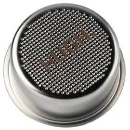 HUGH, by IMS 51 mm Precision Filter Basket Competition Series Coffee Filter Basket Stainless Steel Portafilter Basket, 18 grams 26m (Stainless Steel - Nano Coating)