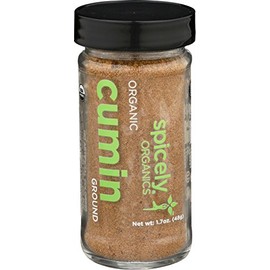 Spicely Organics Spice Cumin Ground Jar 1.7 OZ