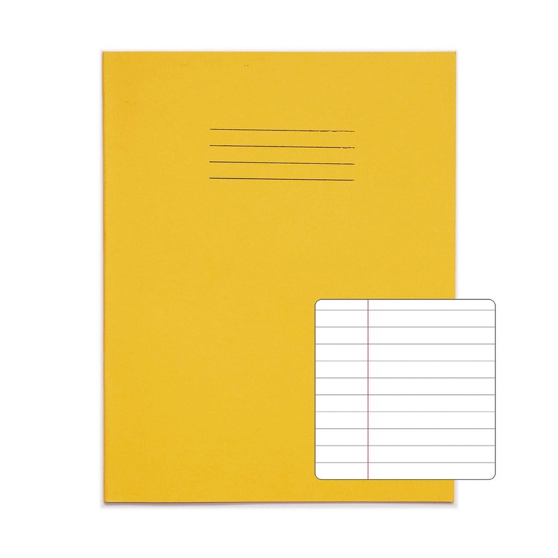Rhino A5+ Exercise Books, 48 Page / 8mm Lined with