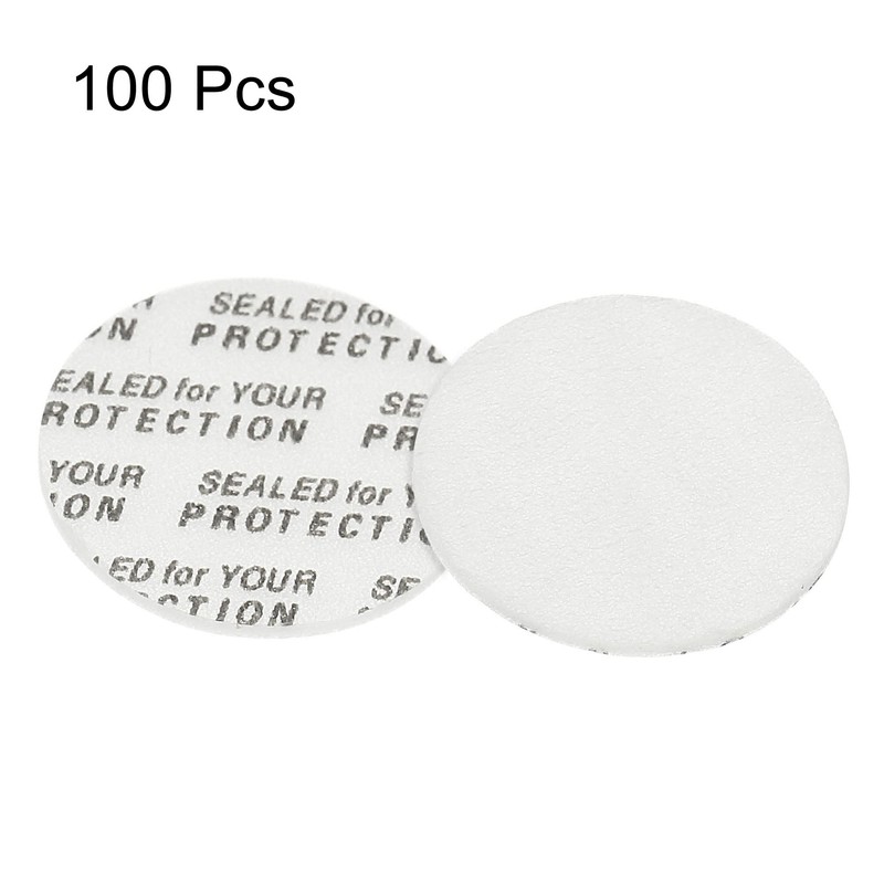 PATIKIL 22mm/0.87" Foam Lid Liner, 100 Pack PS Foam Resistant