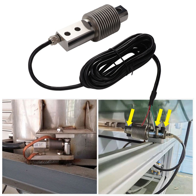Bellows Load Cell Stainless Steel Waterproof Hex Connector Weighing Sensor