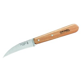 Opinel 1434 Gemüsemesser, Gebogene Klinge, Sandvik-Stahl Messer, grau, M