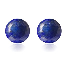 150pcs 10mm Blue Lapis Lazuli Beads Natural Gemstone Beads Round Loose Beads for Jewelry Making Energy Healing Power Stones