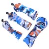 4PCS PU Leather Camouflage Waterproof Thicken Lining Golf Putter Head
