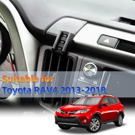 Car Phone Mount for Toyota RAV4 2013-2015 2016 2017 2018 Accessories Custom Air Vent Compatible with Magsafe Phone Holder Hands Free 360° Rotation Cell Phone Automobile Cradles