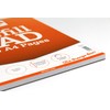 Silvine 160 Page A4 Refill Pad, Side Bound and Punched