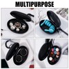 XIHIRCD Ear Plug Carrying Cases, Potable Storage Earplug Box with