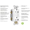 Pass & Seymour Legrand 2097-TRI Radiant Specification Grade Tamper Resistant