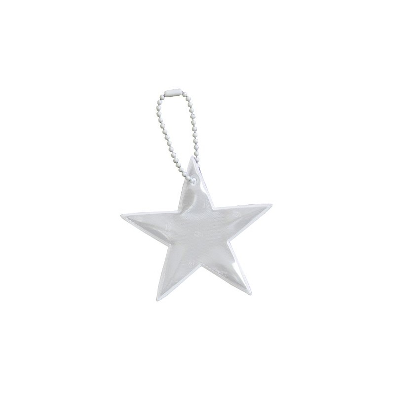 Glimmis Keychain, Grimmis Superstar, White, WH, Scandinavian Reflector, Reflective Key