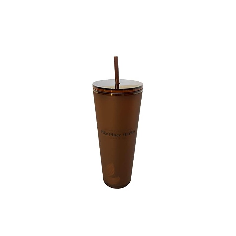 NEW Starbucks Soft Touch Amber Siren Tumbler