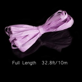 DanziX Papierbandschnur, 24 Stück, 200 m, 12 Farben, Verpackungsschnüre für Bastelarbeiten, Geschenkverpackungen, Weben, Weihnachtsdekoration