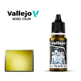 Vallejo New Model Color Old Gold 70878 (200) Acrylic Paint 18ml Painting / 바예호 뉴모델컬러 Old Gold 70878 (200) 아크릴도료 18ml 도색