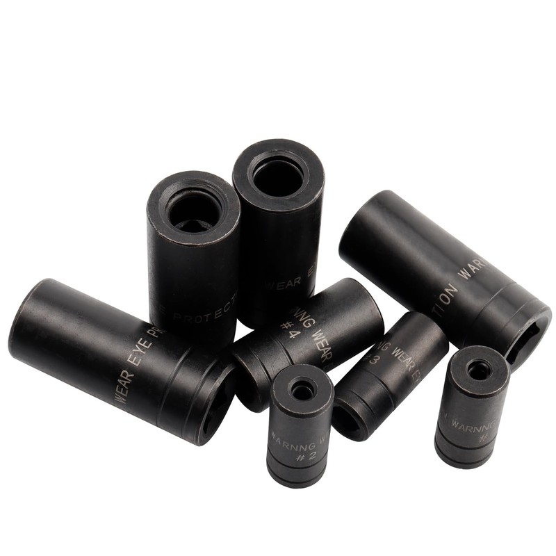 Mesee 9 Piece Tap Socket Set, 1/4 Inch & 3/8