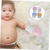 Ipetboom 4 Pairs Mittens Scratch Cotton Gloves for Boys and
