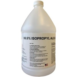 99.9% Pure Isopropyl Alcohol, 99.9 Percent IPA 1 Gallon, USP Grade, Made in The USA (1 Gallon,128 fl oz)