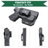 Glock 26 w/TLR-6 Holster, IWB Kydex Holster Custom Fit: Glock