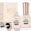 SHOYUM 2 Pcs 15ml No Wipe Gel Top Coat and