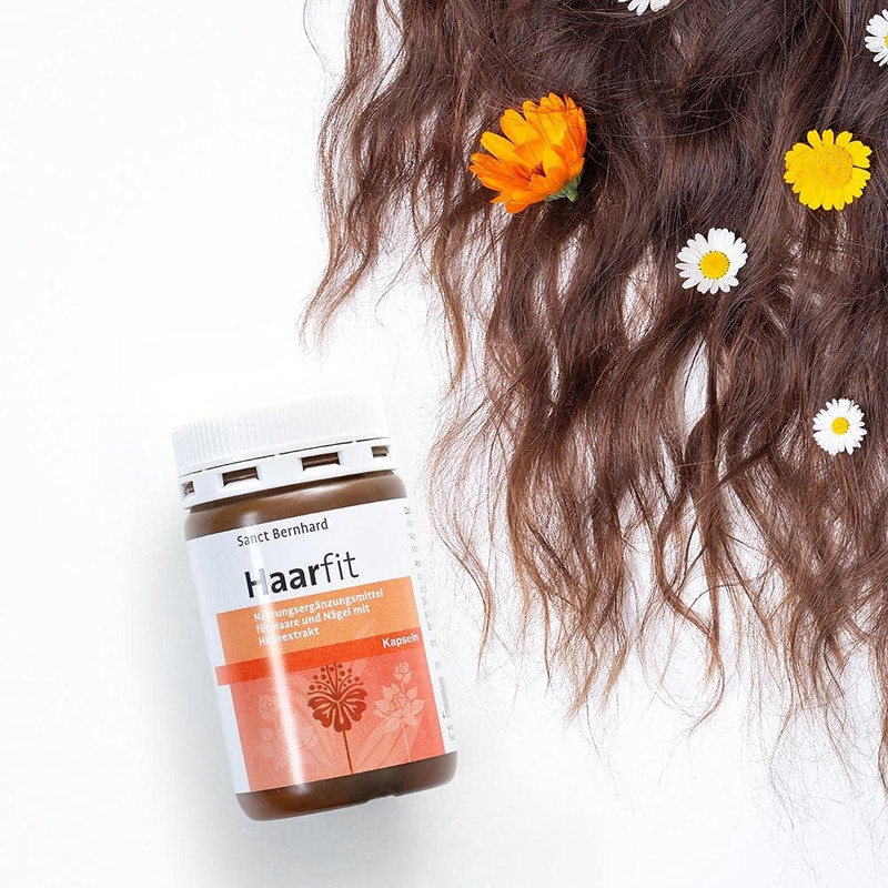 Sanct Bernhard Haarfit Capsules with Gold Millet Extract, Biotin, Zinc
