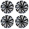 Hubcap Wheel Covers Replacement Size R15 Hub Caps Universal-Fit Steel
