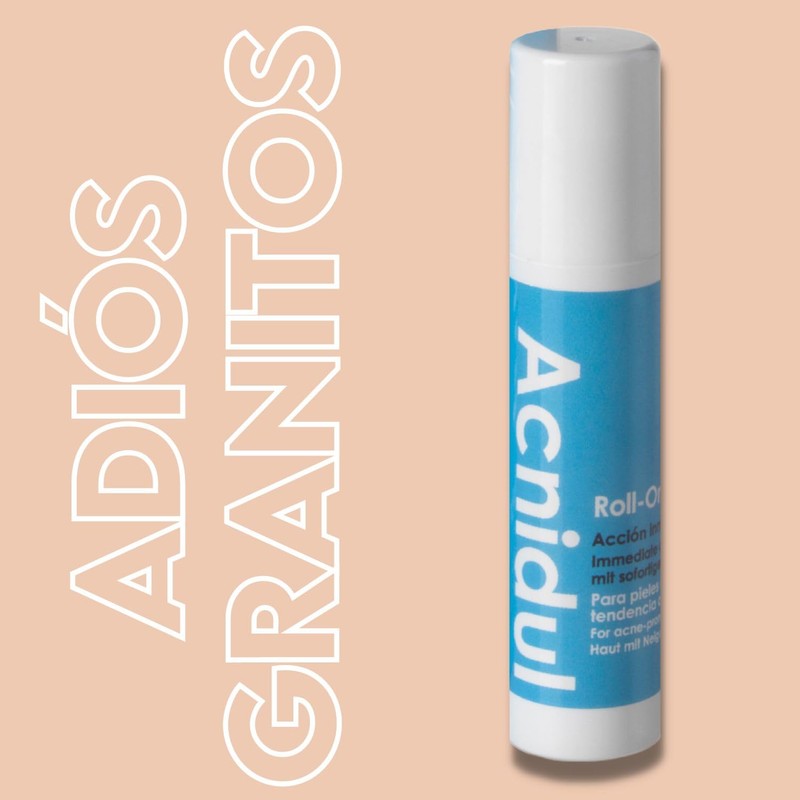 ACNIDUL | Roll-on immediate action with glycolic acid and calendula