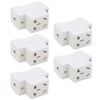 Power Socket 5 Hole 250V Durable Material Stable Sockets Safe