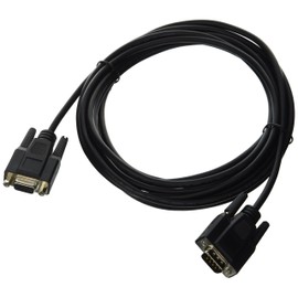 C2G / Cables To Go C2G 52032 DB9 M/F Serial RS232 Extension Cable, Black (15 Feet, 4.57 Meters)