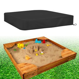 Hoypeyfiy Sandbox Cover - Large Kids Sandbox Protective Cover with Drawstring - 70.86 * 70.86 Inch