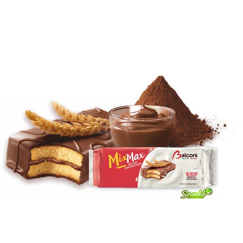 Balconi Mix Max Sponge Cakes 350g (Pack of 3)
