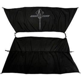 Rear Trunk Security Upper Lower Shade Cover Black for Corvette C7 Stingray 2014-2019