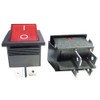 Artrinck 2Pcs AC 16A 4 Pins ON/Off 2 Position Red