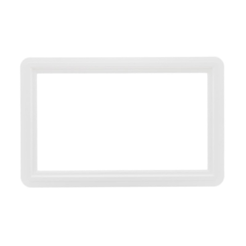 cyclingcolors Window Rectangular Clip On Porthole White PVC Garage Doors