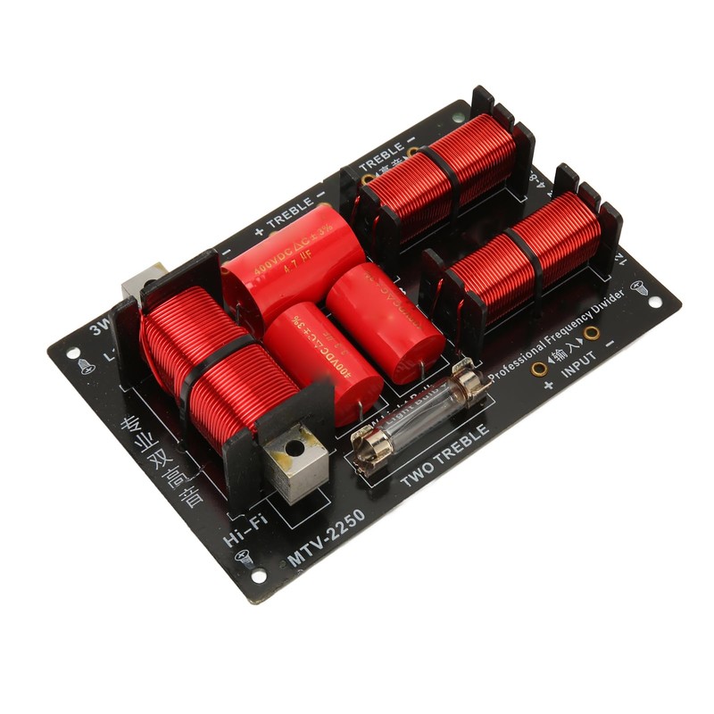 400W Speaker Frequency Splitter, 3 Way 2 Unit HiFi Audio