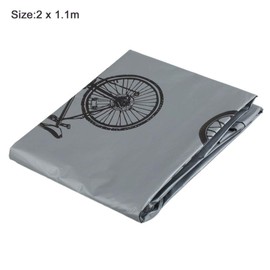 GOSONO UV protector cover dustproof Bike Rain Dust Cover Waterproof Outdoor Gray For Bike Bicycle Cycling