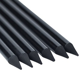 Professional Art Supplies Sketch Drawing Pencil Art Set Woodless Charcoal Pencils Black Soft Manga Sketching Shading Pencils for Artist Students Beginners