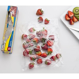 Plastimade Disposable Plastic Storage Bags With Original Twist Tie, 1 Gallon Size, 300 Bags, Great Thanksgiving For Home, Office, Vacation, Traveling, Sandwich, Fruits, Cake, Cookies, Or Any Snack