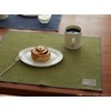 Quarter Report Washable Fabric Placemat No. 8 Canvas Placemat Age