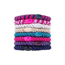 L.Erickson Ponytail Tube, 8 Pack (Berry)